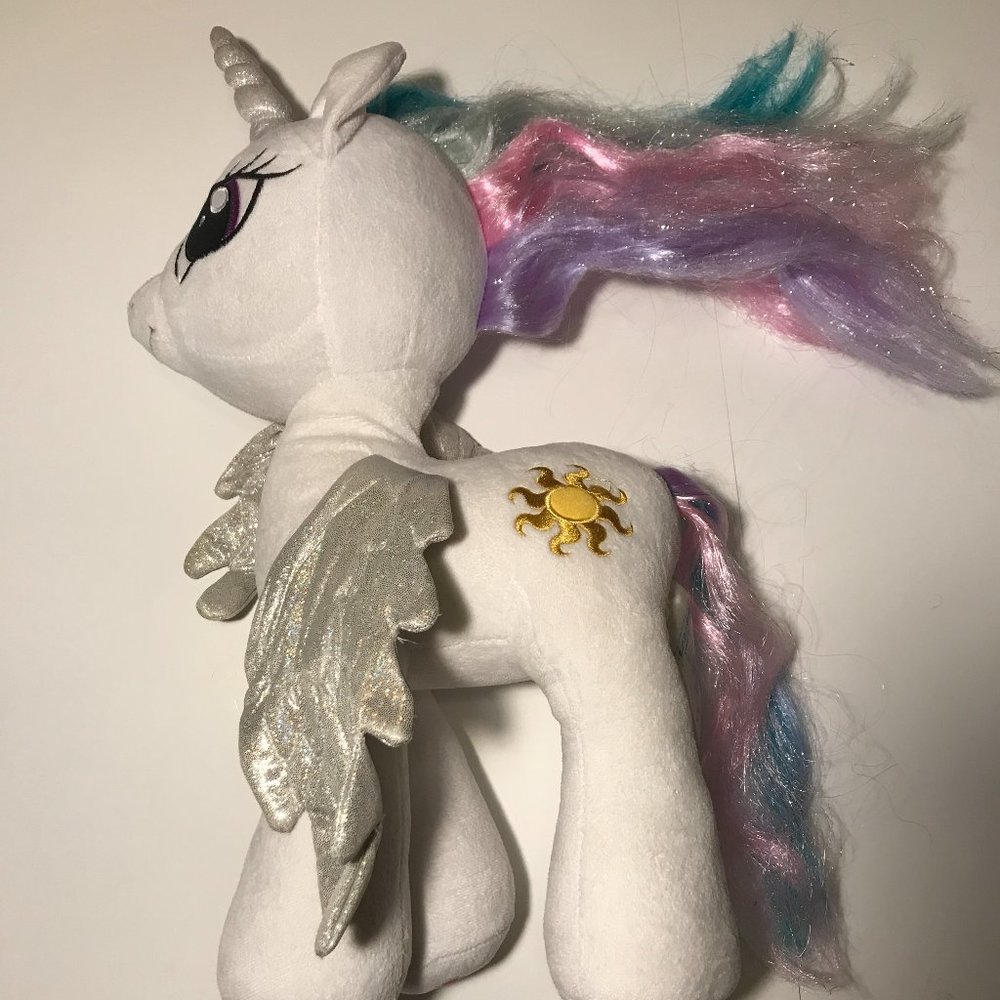 COPY - BUILD A BEAR My Little Pony Princess White Celestia - Picture 4 of 7